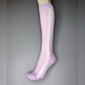 FIGS Compression I Am A Nurse Socks Size Medium Nursing Lavender NWOT